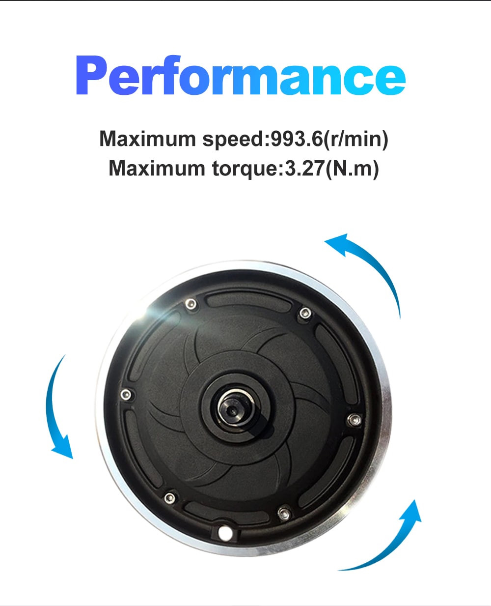 10 inch geard hub motor details