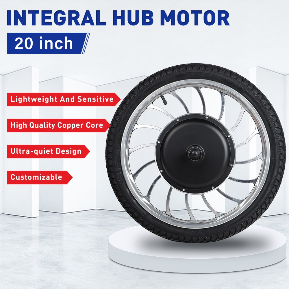 48V 1000W 20 inch integral hub motor