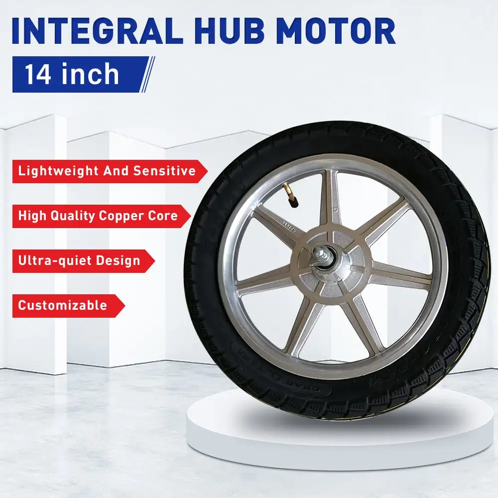 14 inch integral hub motor