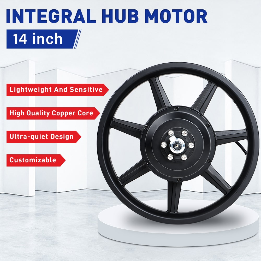 14 inch integral hub motor