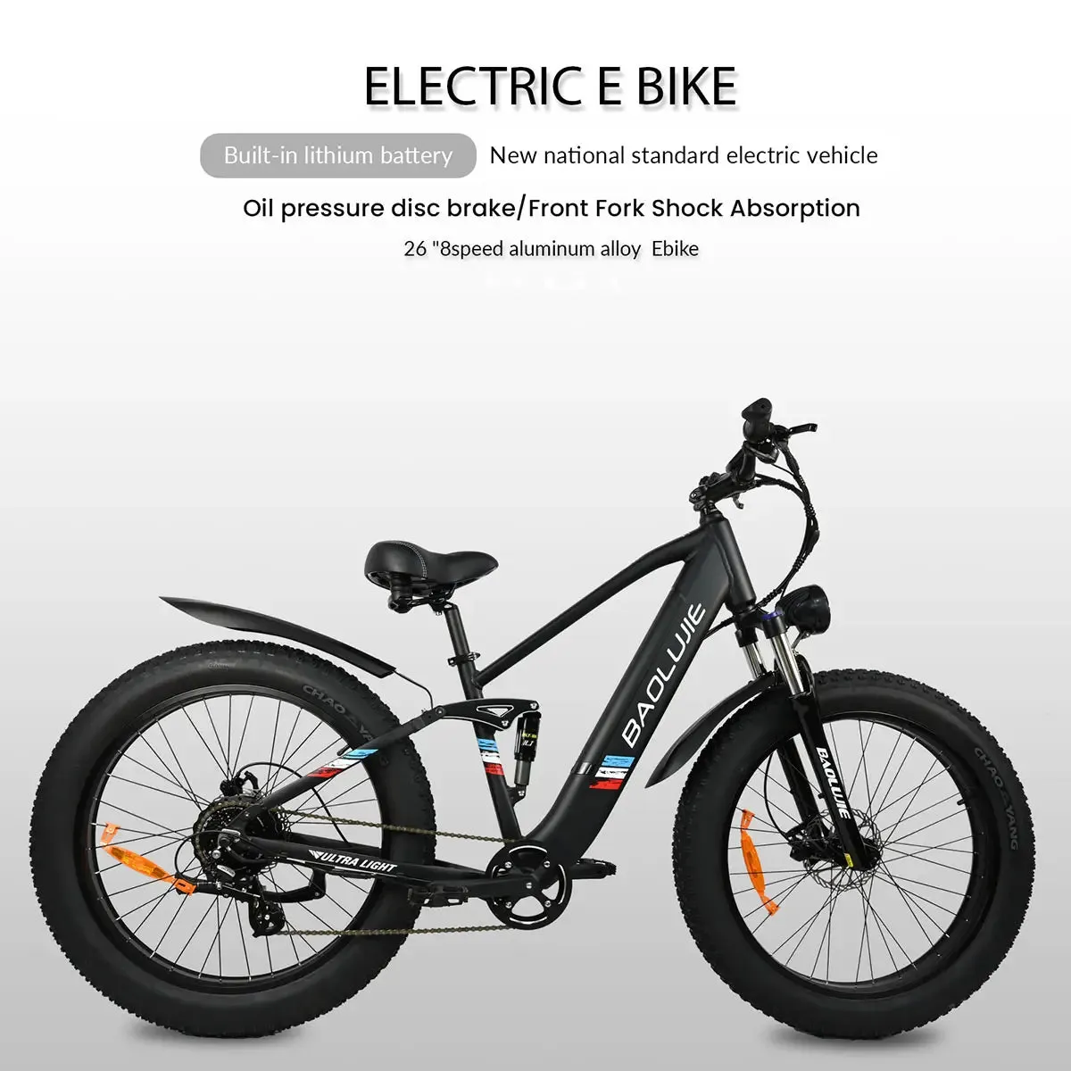 48V 12AH 500W Range 35km Max Speed 35KM/H Electric Bike