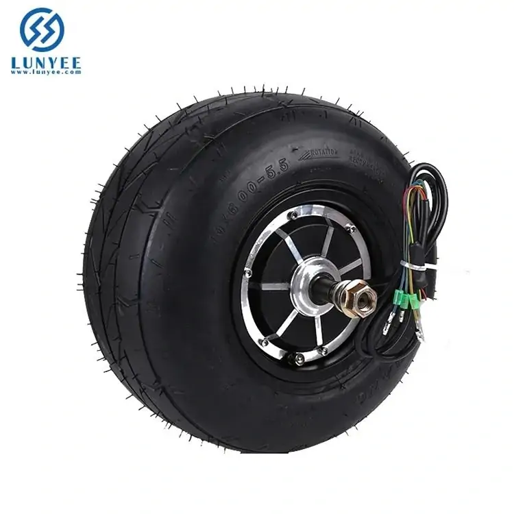 10 inch 36v-48v 700w hub motor high speed motor tire