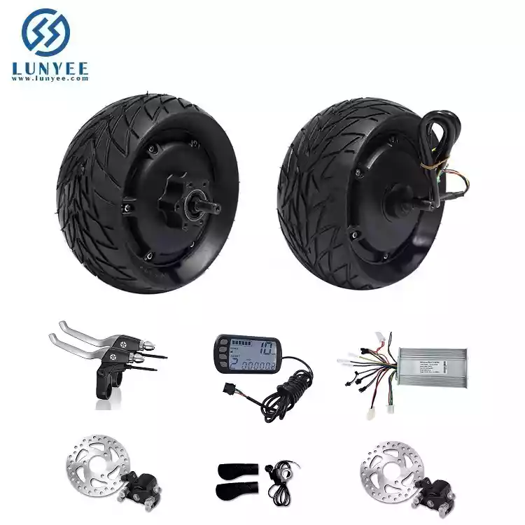 1000W 48V 8 inch fat tire gearless wheel hub motor