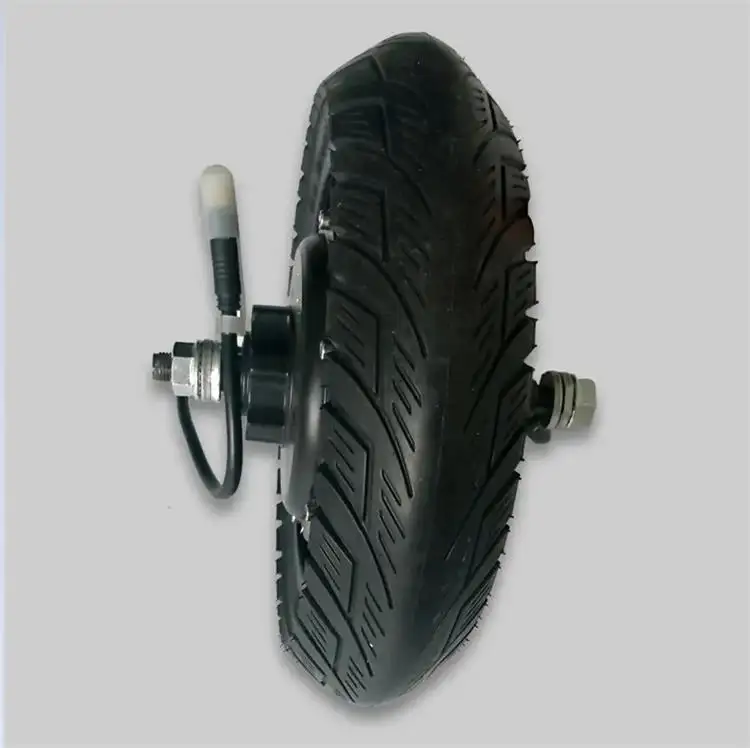 10inch 24v 36v 250w 350w solid tire hub motor with waterproof plug
