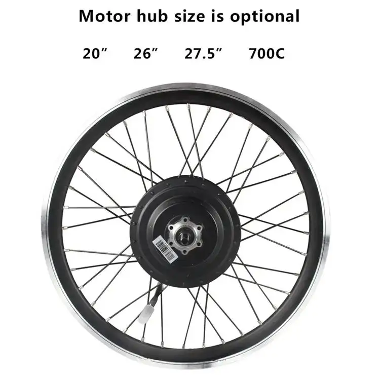 20-27 700C electric bicycle hub motors and tires with 48V