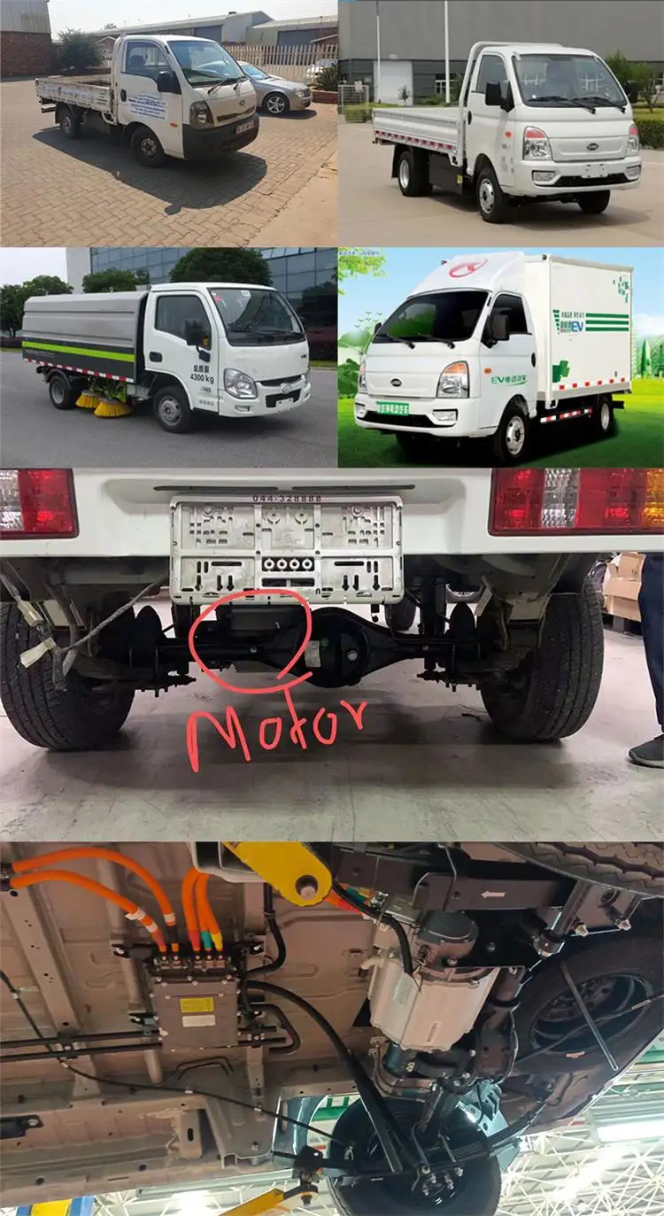 74kw EV Rear Axle Kit for Light Truck Conversion