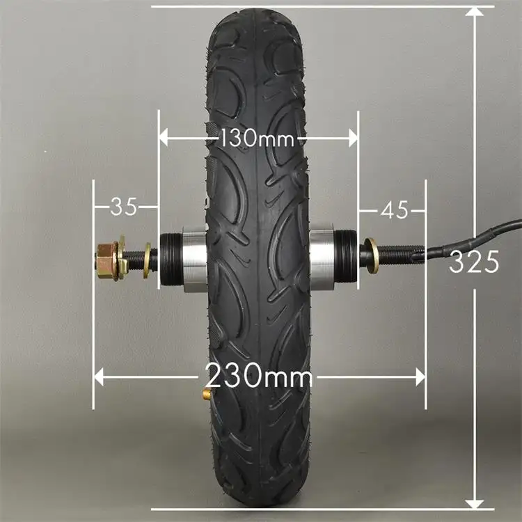 8-inch electric scooter brushless wheel motor