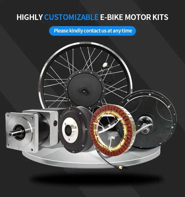 Fastest E Bike Kit 1000W 1500W 20 29 Front Hub Motor
